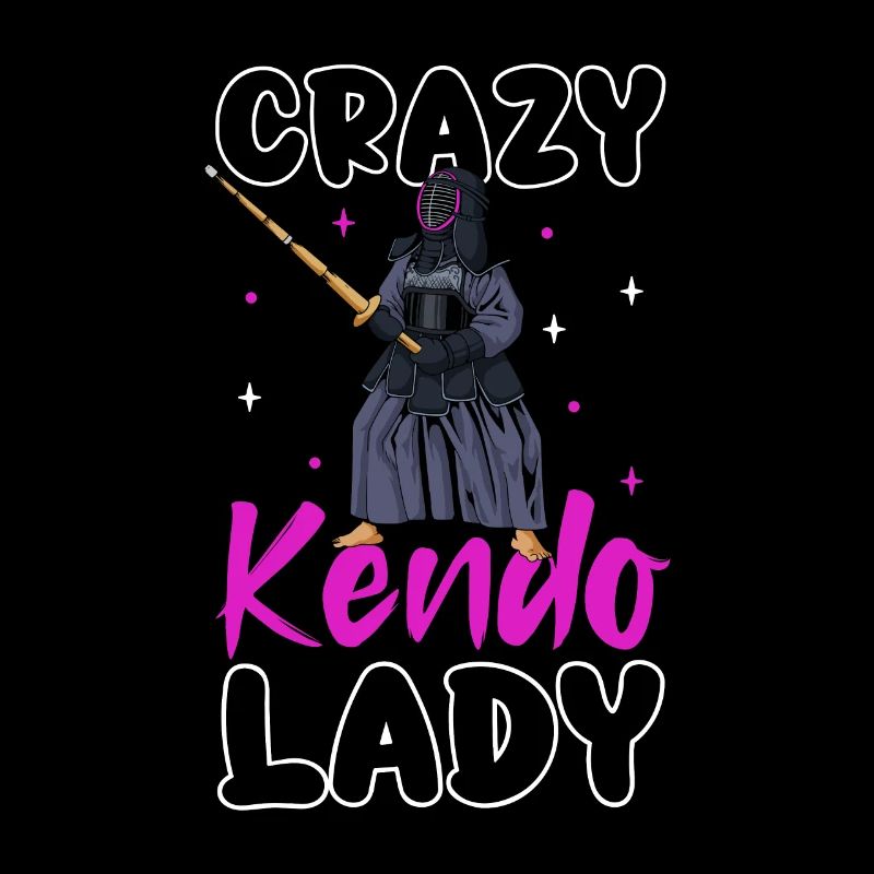 Verrückte Kendo Dame - Kendo