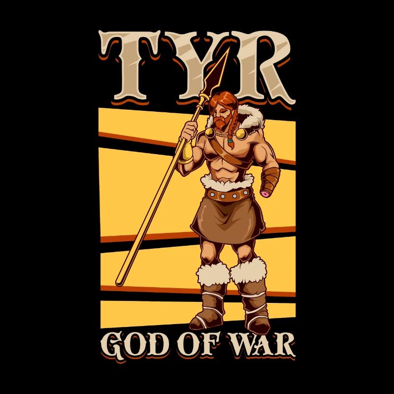 Dieu viking de la guerre Tyr