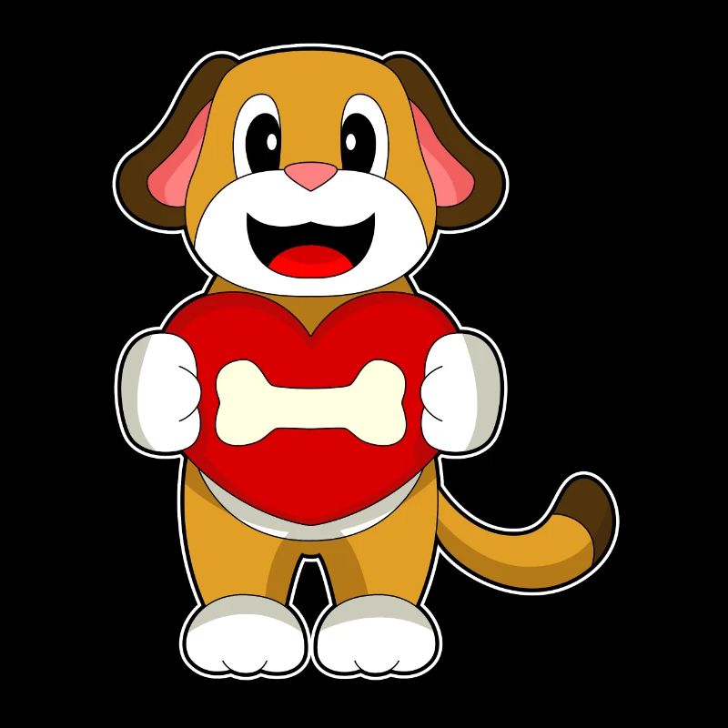 Coeur d’os de chien