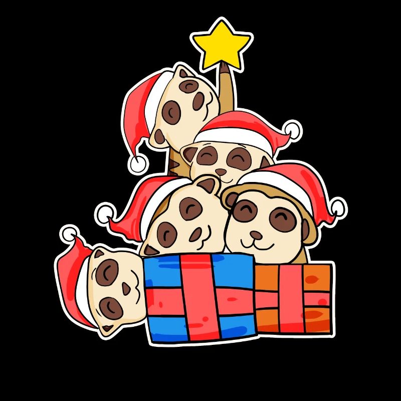 Suricate sapin de Noël Noël