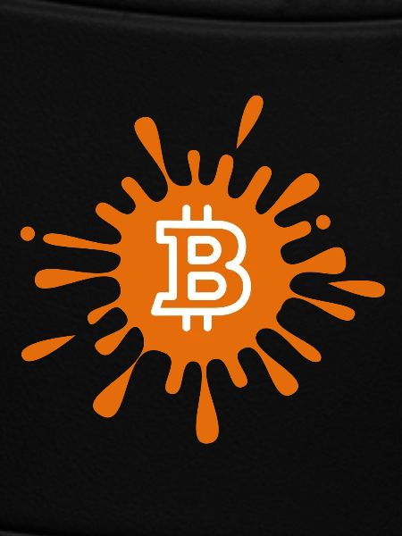 Bitcoin Crypto Cryptocurrency Splash