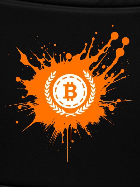 Bitcoin Crypto Cryptocurrency Splash