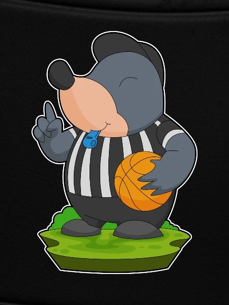 Mole Referee Basketball
