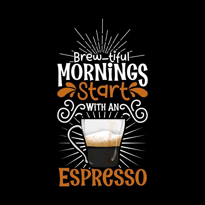 Guten Morgen mit Espresso