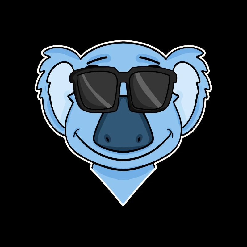 Koala avec des lunettes