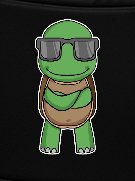 Turtle with glasses