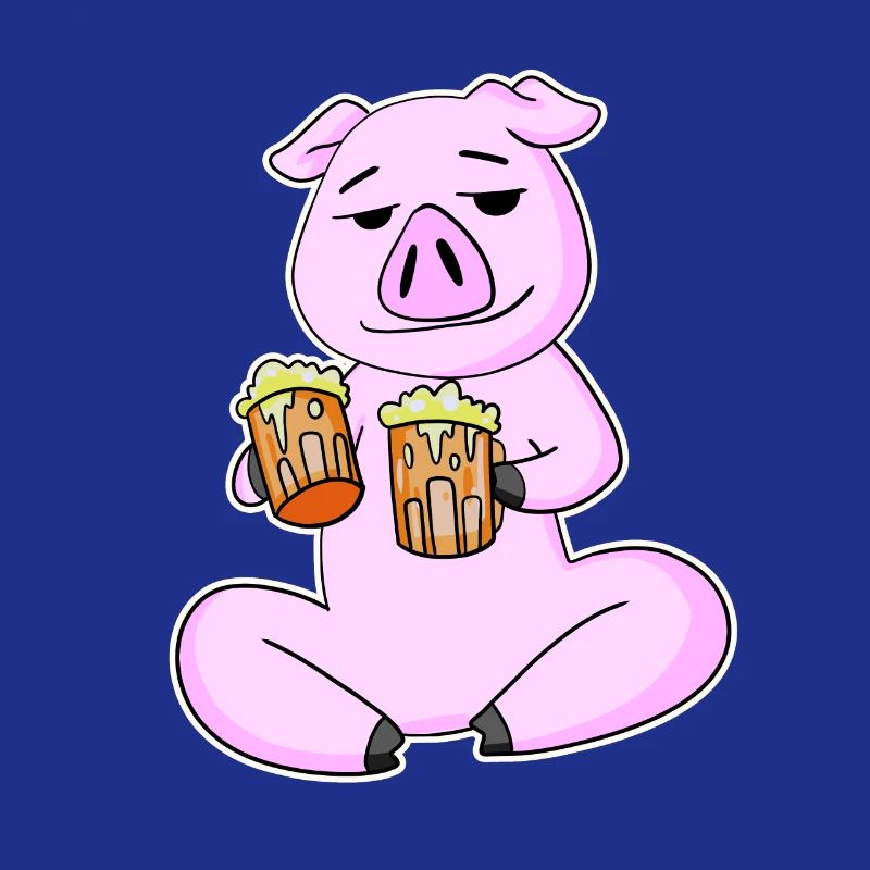 Pork with beer