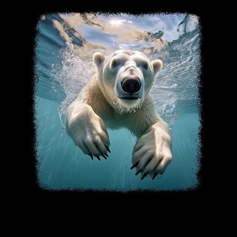 Eisbären realistic Eisbär