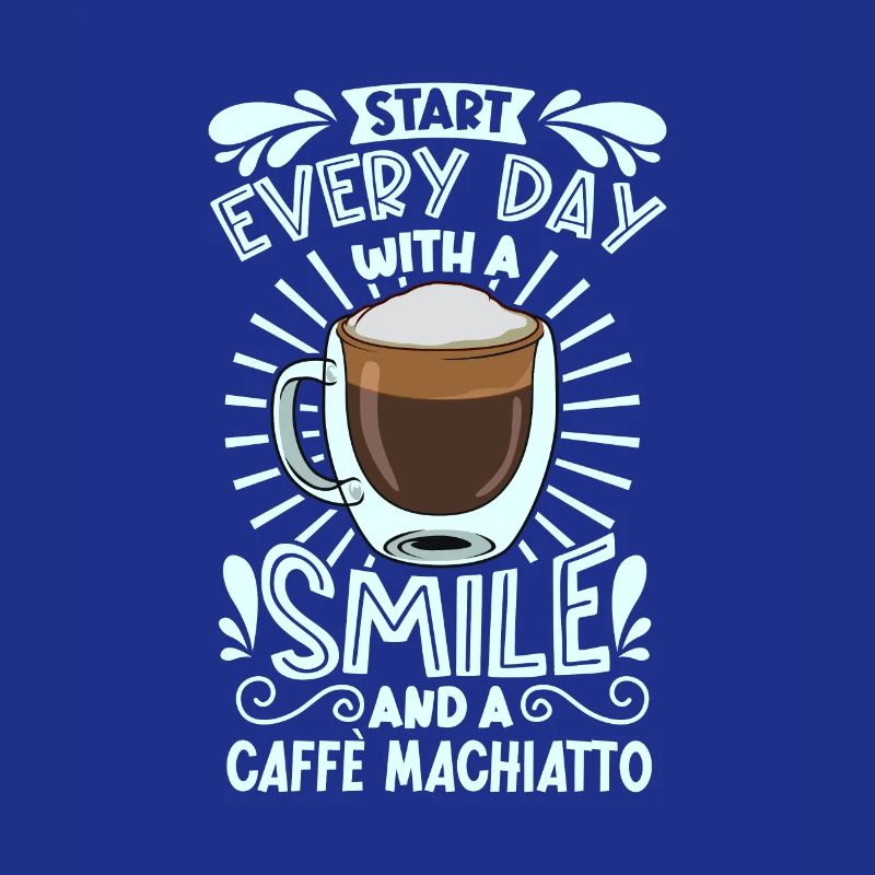 Souriez avec le caffè macchiato