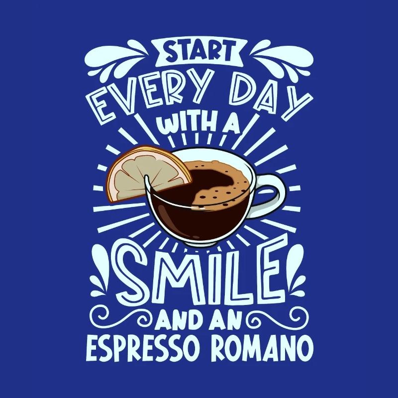 Smile with Espresso Romano