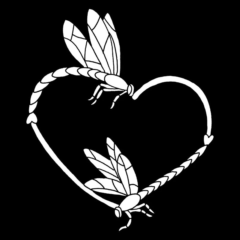 insectes amoureux (blanc)