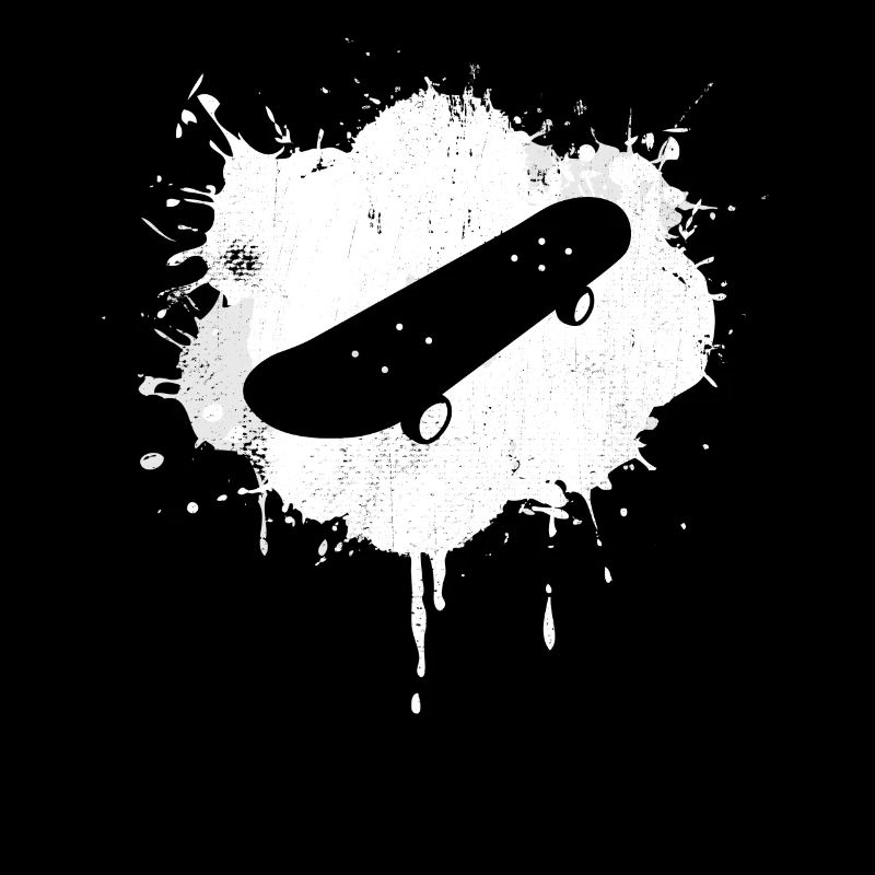 Skateboard Skizze