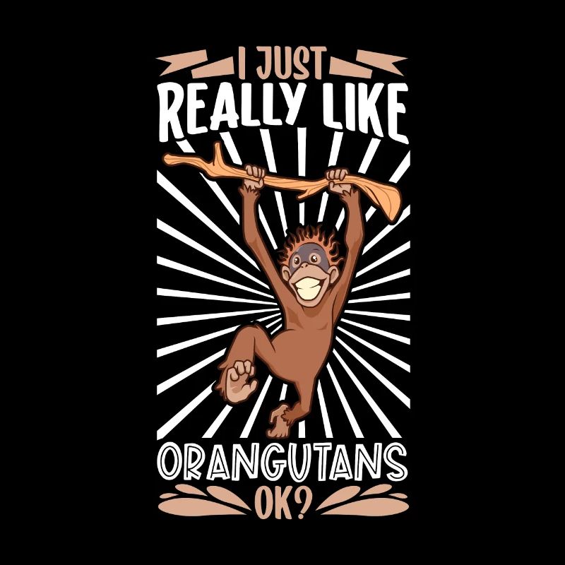 Ich liebe Orang-Utans - Orang-Utan