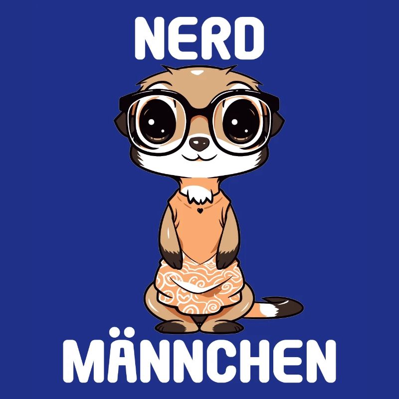 Nerdmännchen Junge Jungen Erdmännchen Nerdy Nerd