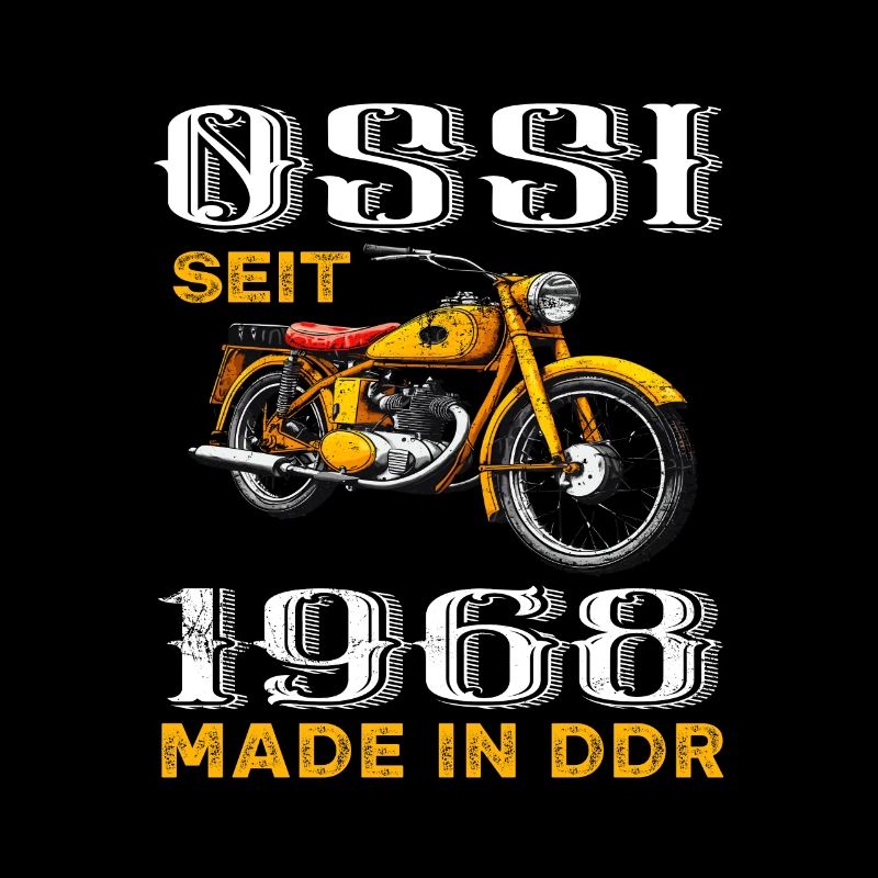 1968 DDR Ostdeutschland Ossi Geburtstag Spruch