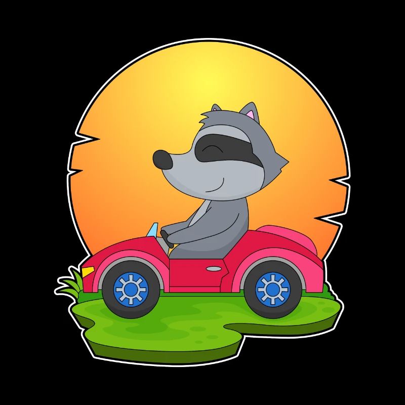 Raccoon Car