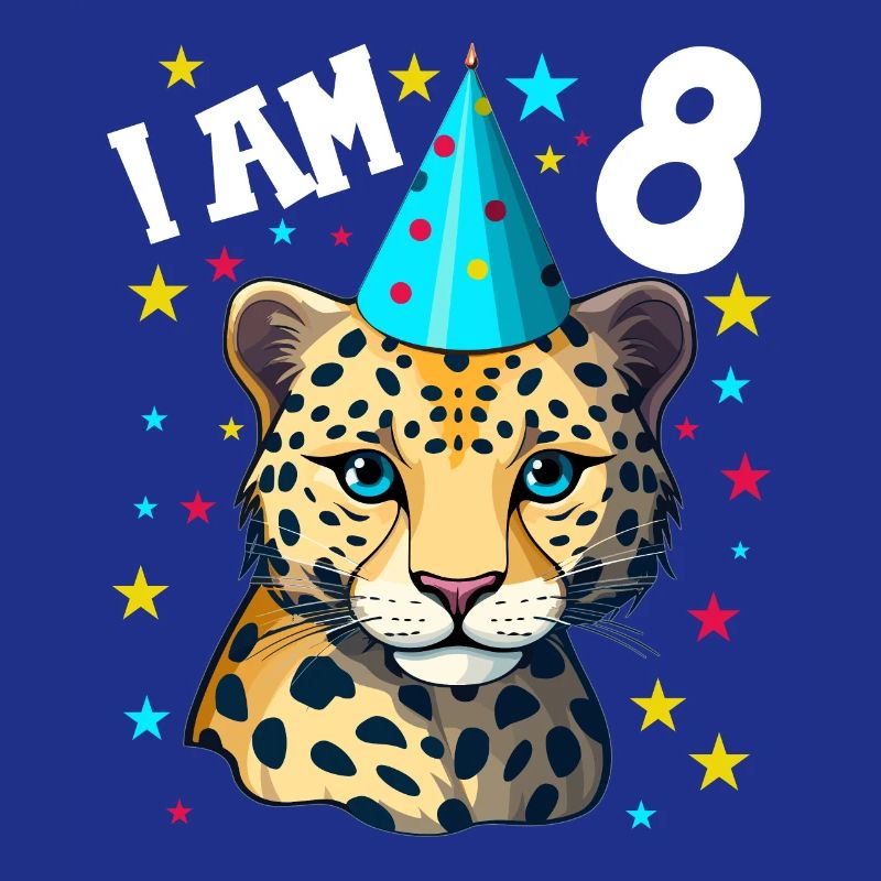 J’ai 8 ans Léopard Léopard 8e anniversaire