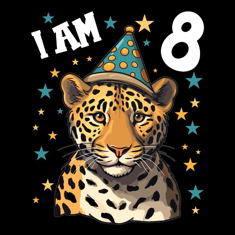J’ai 8 ans Léopard Léopard 8e anniversaire