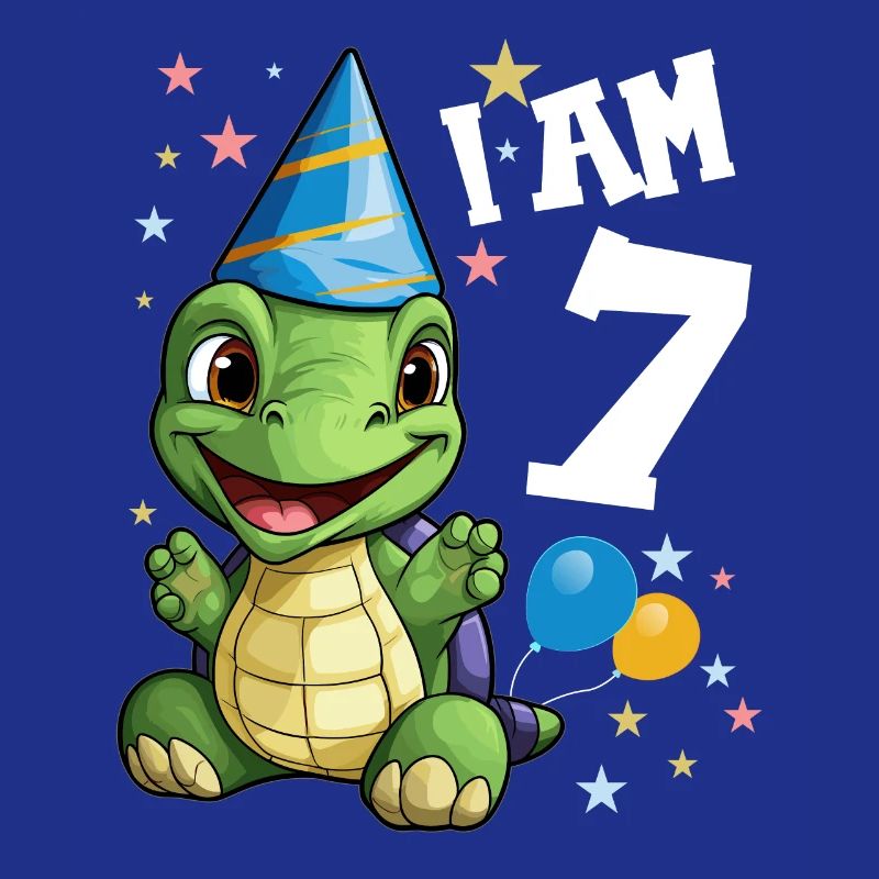 I' Turtles Turtle 7th Birthday