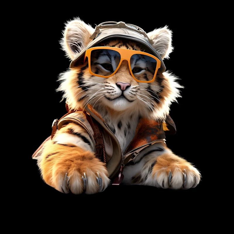 Tiger Big Cat Wild Cats Lover Cute Tiger