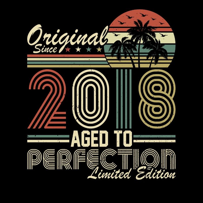 Original 2018 Vintage - 2018 Geburtstagsgeschenk