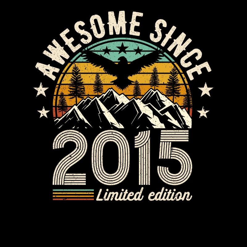 2015 Vintage Retro Geburtstagsgeschenk