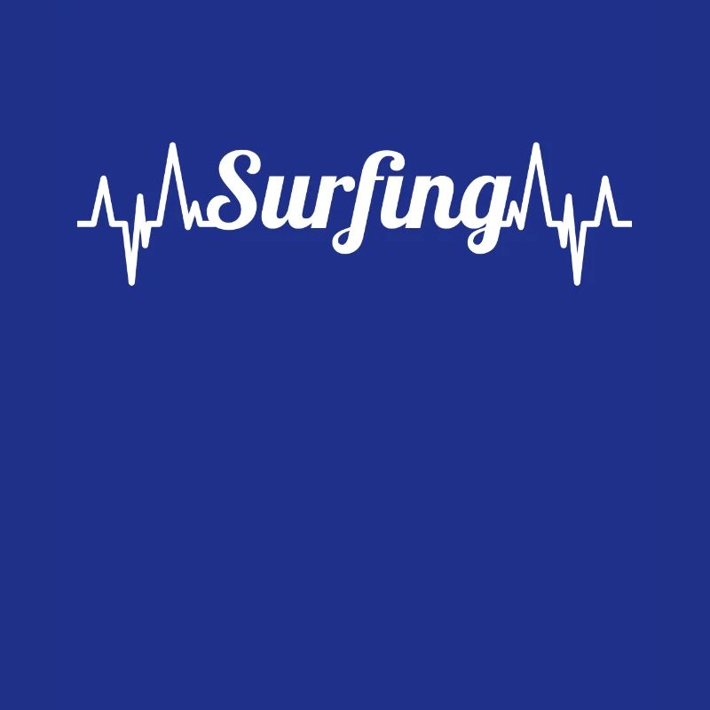 Fréquence du pouls du surf