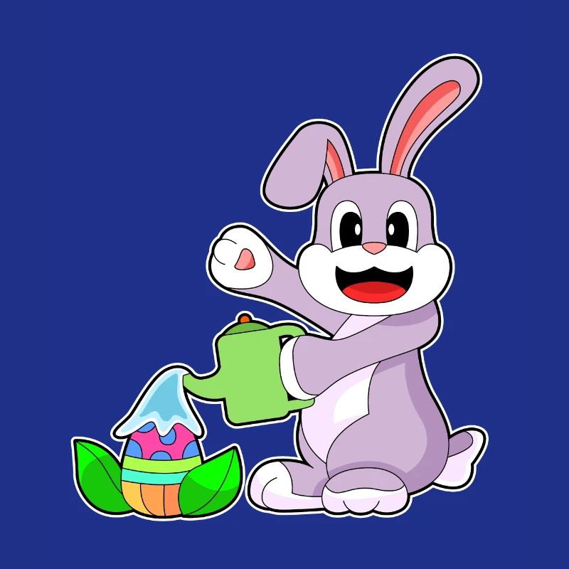 Bunny Easter Easter Egg Watering Can