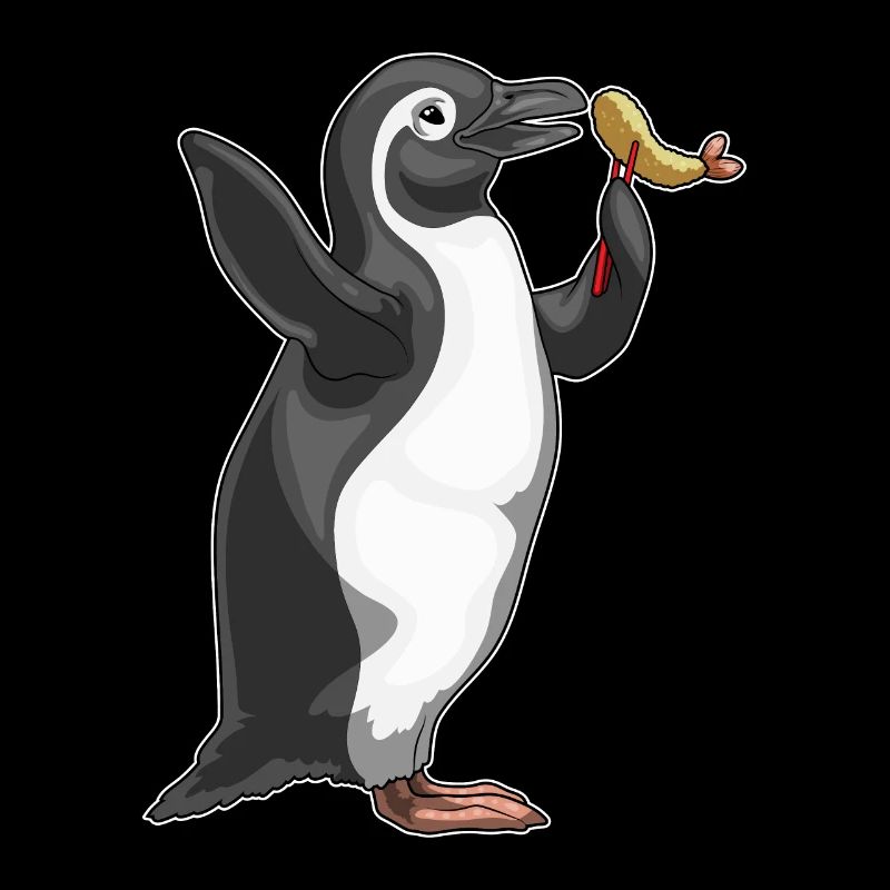 Pinguin Fisch Tempura