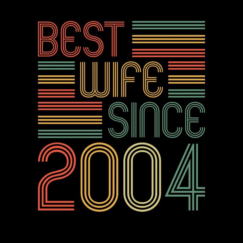 Beste Ehefrau seit 2004 20.Hochzeitstag