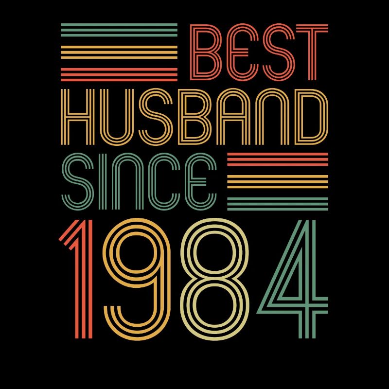 Bester Ehemann seit 1984 40.Hochzeitstag