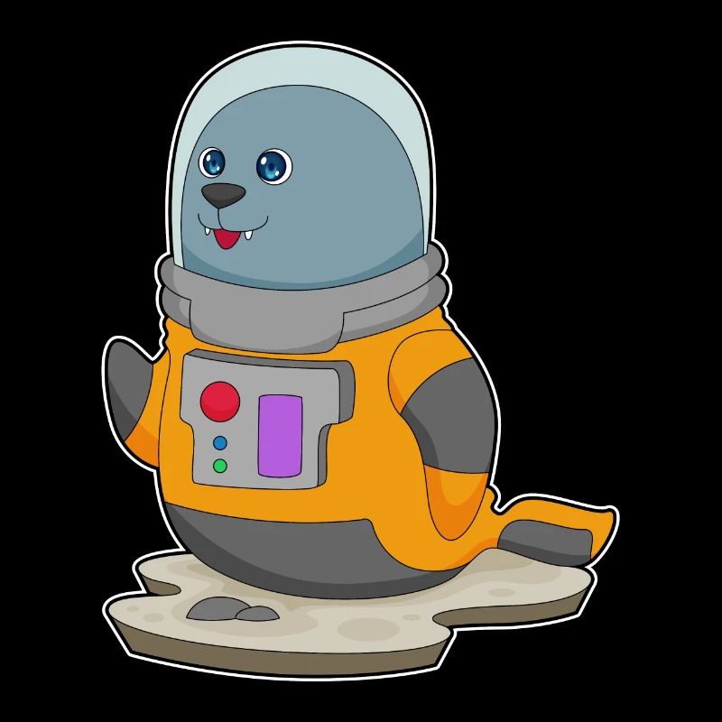 Seal Astronaut Space