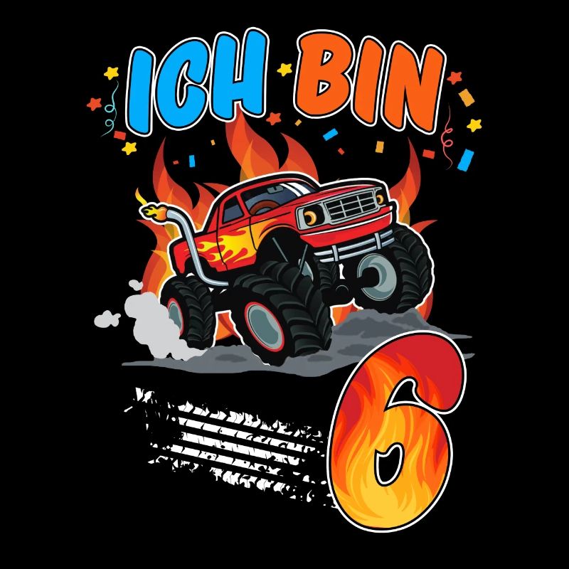 ich bin schon 6 Monster Truck
