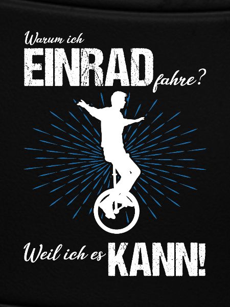 Einrad fahren