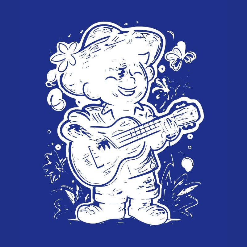 Ukulele Player Graphics