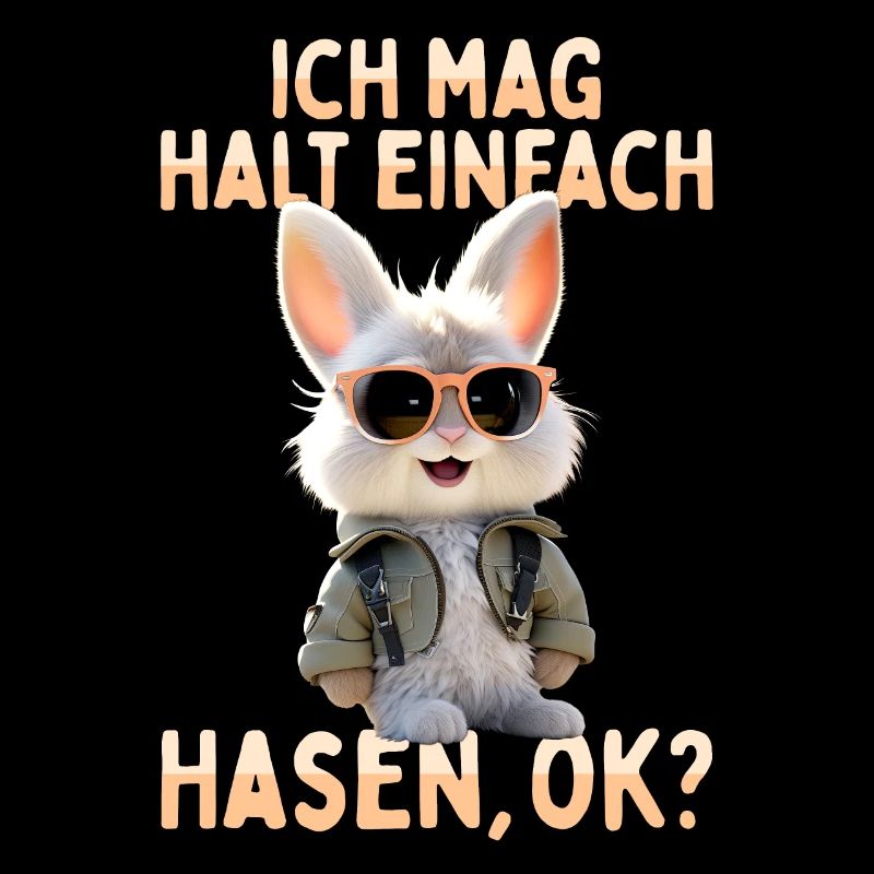 Hase Kaninchen Bunny Ich Mag Halt Einfach Hasen