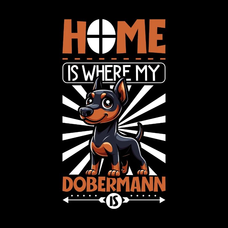 Zuhause - Dobermann