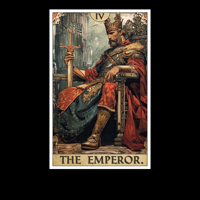 Tarotkarte The Emperor Der Herrscher