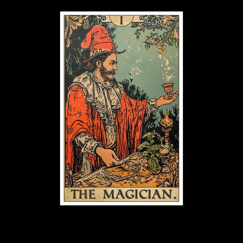 Carte de Tarot Le Magicien Le Magicien