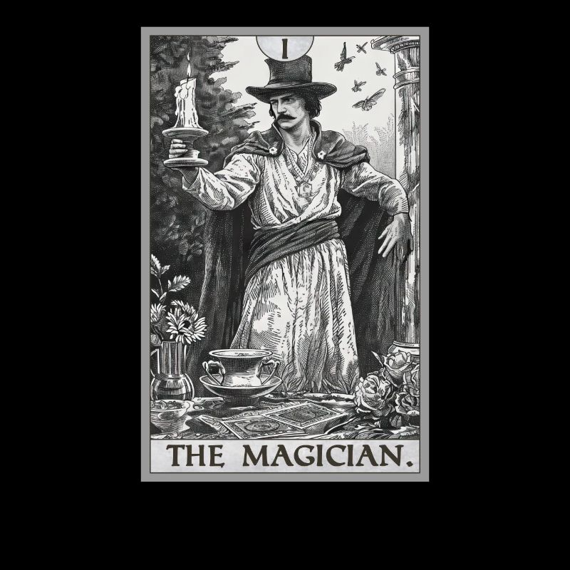 Carte de Tarot Le Magicien Le Magicien
