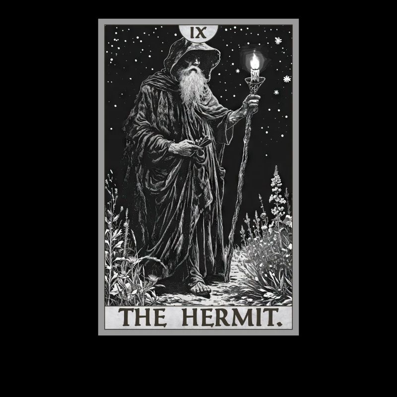 Tarot Card Tarot Card The Hermit The Hermit