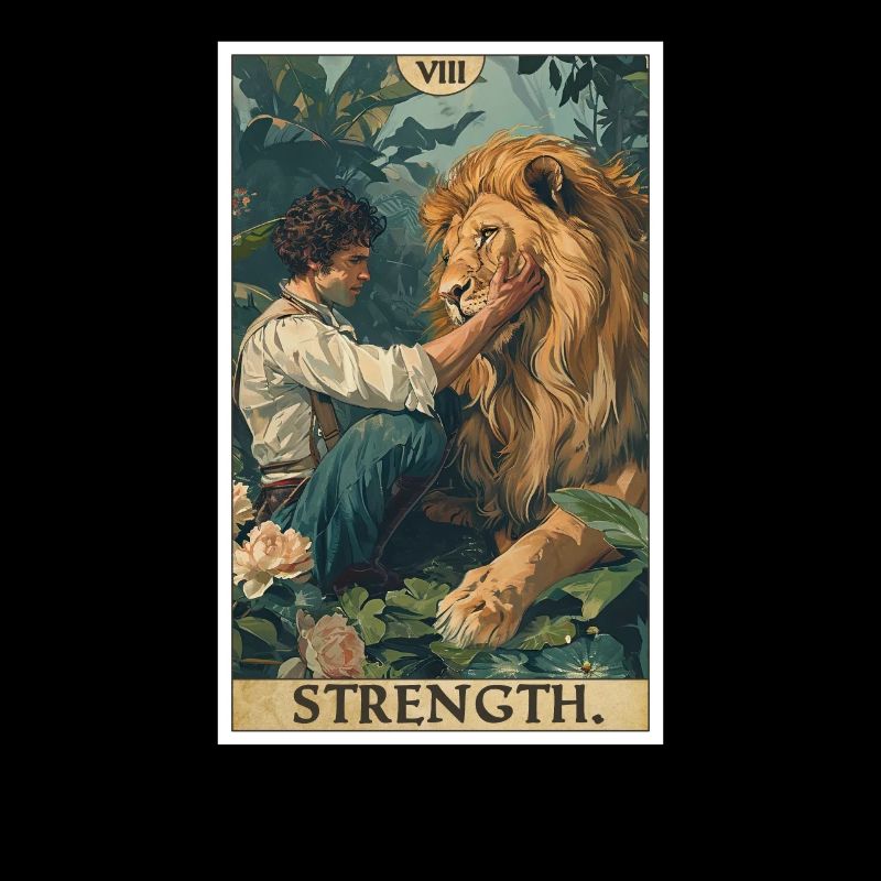 Cartes de tarot Carte de tarot Force Puissance