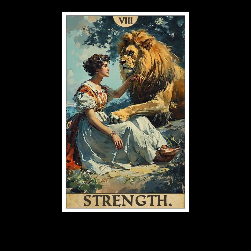 Tarot Cards Tarot Card Strength Power