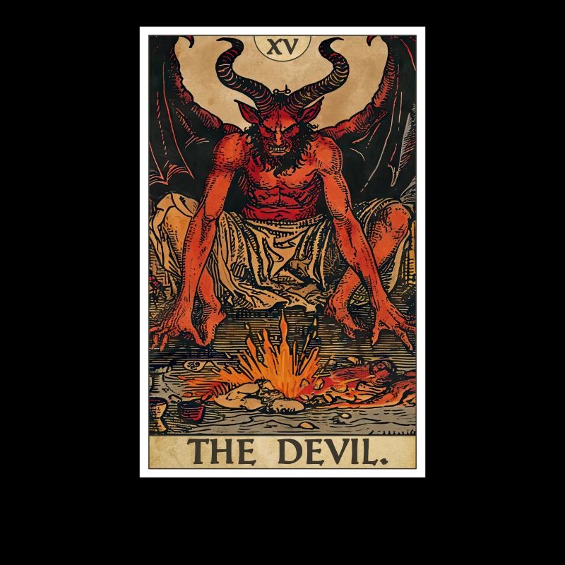 Tarotkarten Tarotkarte The Devil Der Teufel