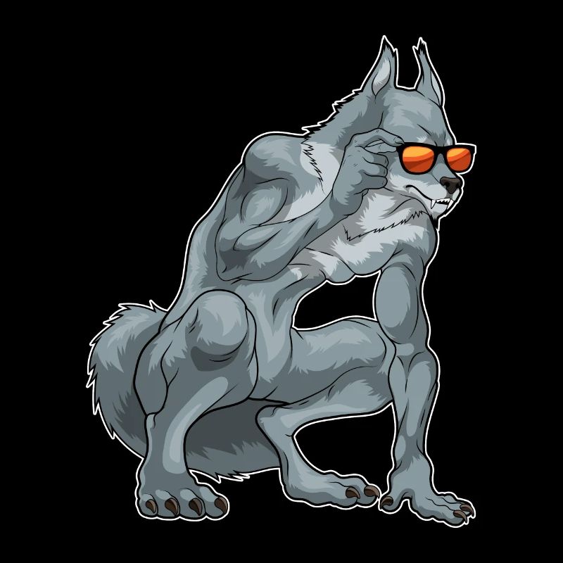 Werewolf Halloween Sunglasses