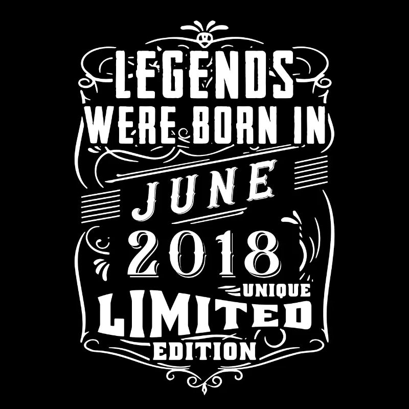 Anniversaire Juin 2018 Année Édition Limitée