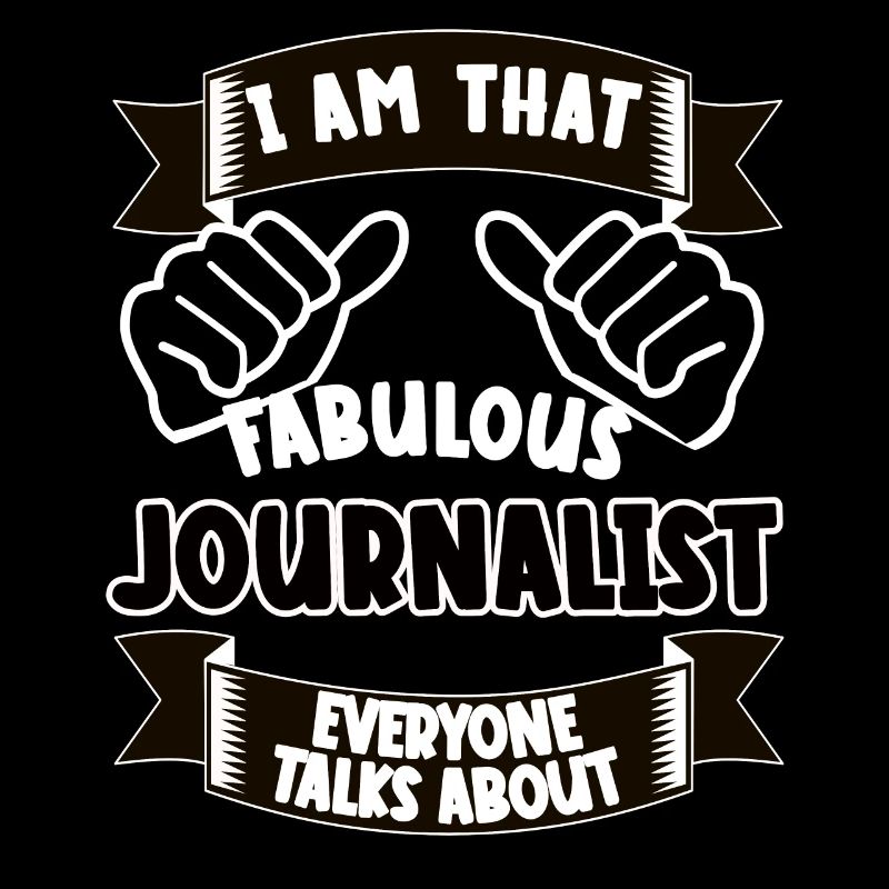Journalist Lustiger Spruch Geschenkidee