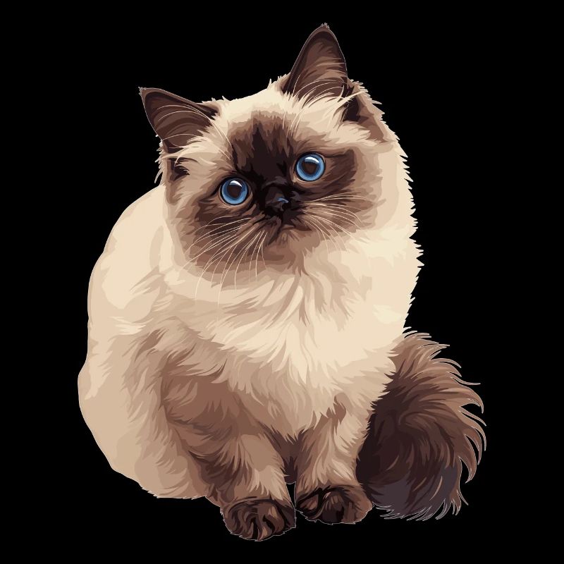 Himalayan Cat Colourpoint Katze