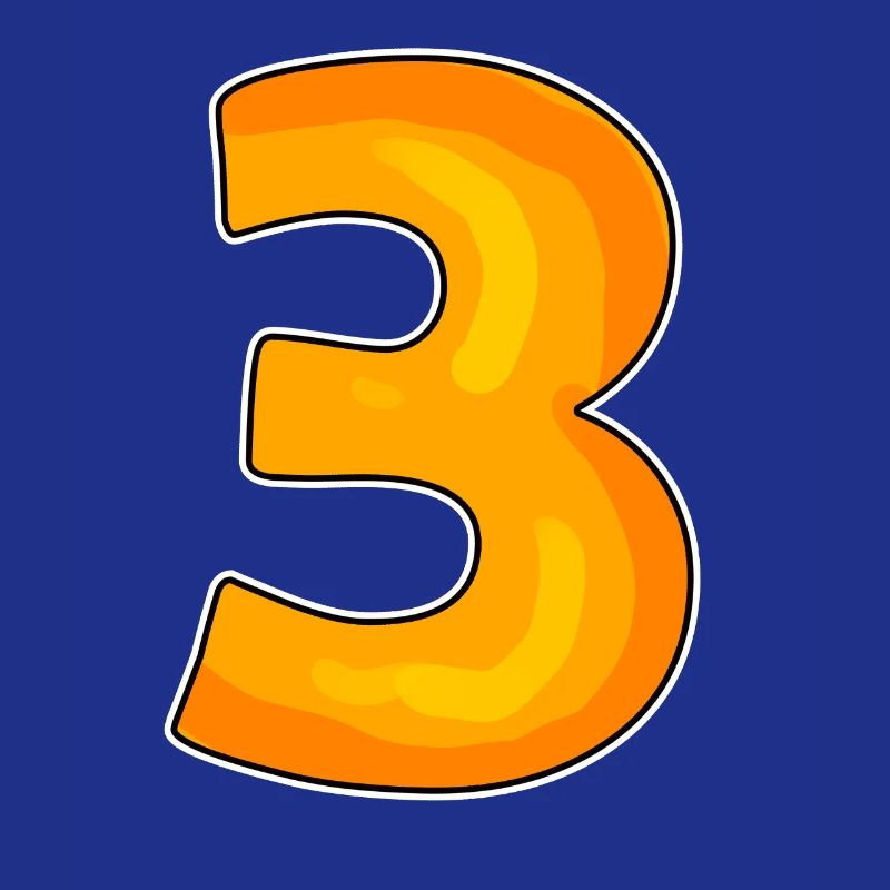 Trois - 3 - Numéro 3 - Numéro 3