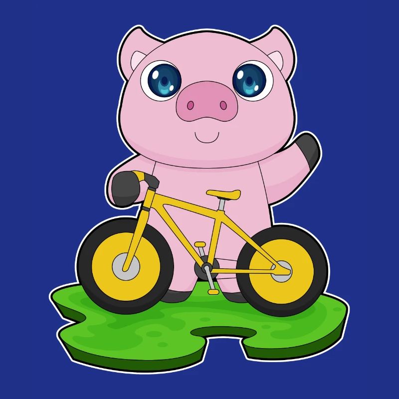 Pig Bicycle